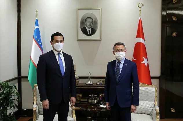 Cumhurbaşkanı Yardımcısı Oktay'dan önemli kabul