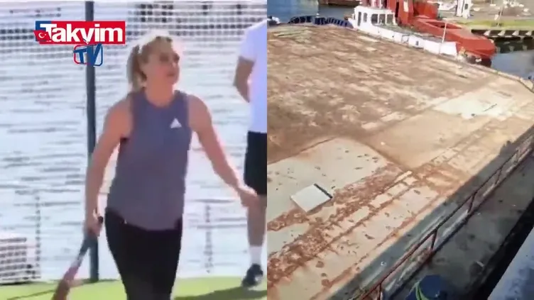 İşte PR belediyeciliğinin kanıtı! Ekrem İmamoğlu ve Dilek İmamoğlu'nun tenis oynadığı kort çürümek üzere..