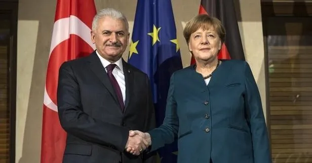 Başbakan Yıldırım Merkel ile görüşecek