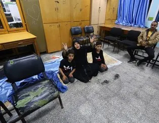 Filistinli aileler geceyi orada geçirmek zorunda kaldı