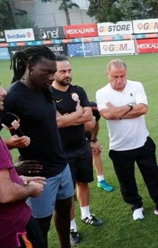 Bafetimbi Gomis, Galatasaray'la vedalaştı