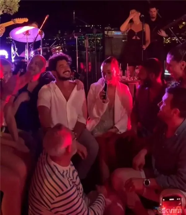 Hande Erçel, Kerem Bürsin'i unuttuğu gibi Kaan Yıldırım'ın da pabucunu dama attı! Boran Kuzum'la olay görüntü! 'Bu bakışlardan aşk çıkar' - 7