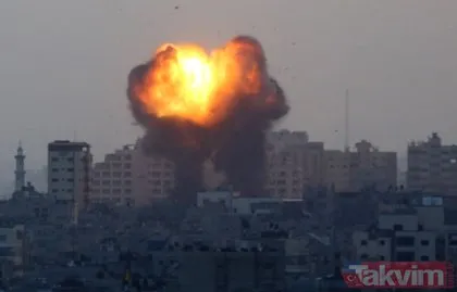 SON DAKİKA: Gazze’de İsrail terörü! Savaş uçaklarıyla bombaladılar