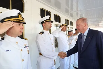 Başkan Erdoğan Savarona'yı ziyaret etti