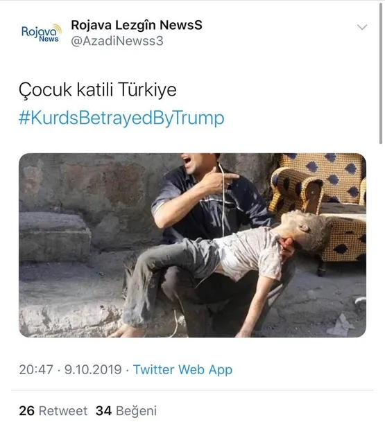 Terör destekçilerinin kirli oyunu deşifre oldu! Yalan fotoğraflarla algı oyunu…-1