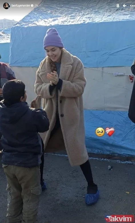 2 çocuk babası Eser Yenenler eşi Berfu Yenenler'le Malatya'ya gitti! Depremzede Remziye Teyze ile o karesini paylaştı: Oğlu gibi bilirmiş beni... - 7