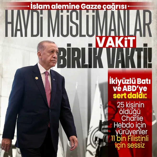 Başkan Erdoğandan Ekonomik İşbirliği Teşkilatı Zirvesinde İslam alemine Gazze çağrısı: Müslümanlar olarak birliğimiz güçlendirmeliyiz