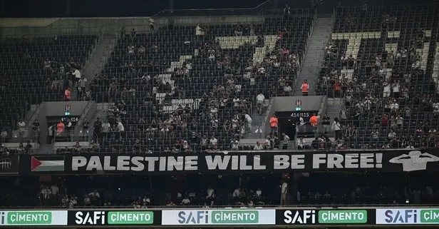 TÜPRAŞ Stadyumu'nda Filistin'e destek