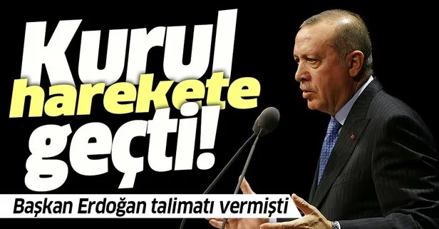 Başkan Erdoğan talimatı vermişti! Kurul harekete geçti