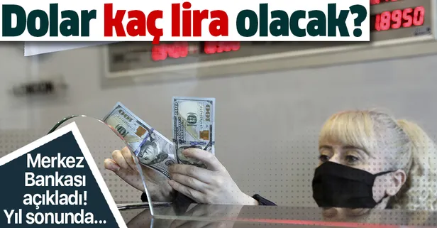 Son dakika: Merkez Bankası açıkladı! Yıl sonu enflasyon beklentisi geriledi, dolar tahmini yükseldi
