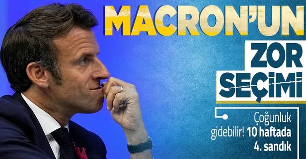 SON DAKİKA: Fransa’da on haftada dördüncü kez sandık kuruluyor! Macron’un zor seçimi