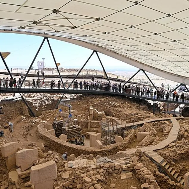 Göbeklitepe’de insan heykeli bulundu