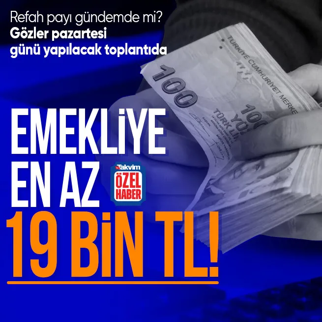 En düşük emekli maaşı için düğmeye basıldı! Kritik EKK toplantısı pazartesi günü yapılacak