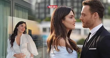 Hande Erçel New Yorktaki seksi pozlarıyla gündemi salladı! Sevgilisi Kerem Bürsinin ne dediğine çok şaşıracaksınız