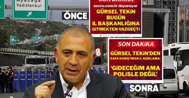 SÖZCÜ'nün "Gürsel Tekin" operasyonu elinde patladı! Apar topar manşet devirdiler... Talimat CHP Genel Merkezi'nden mi?