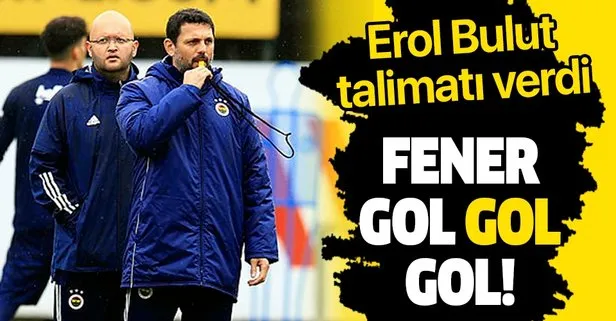 Fenerbahçe Teknik Direktörü Erol Bulut, Konya maçı öncesi mesaj verdi