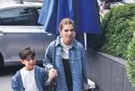 Pelin Karahan oğlu Ali Demir Güntay ile görüntülendi!