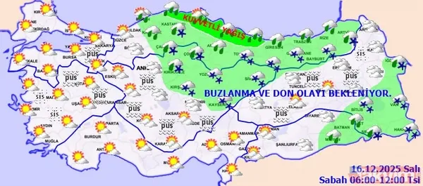 İstanbul'a ilk kar sistemi geliyor: 2'li dalga yola çıktı! 31 Aralık detayına dikkat - 2