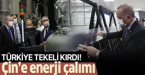 Türkiye enerjide Çin tekelini kırdı