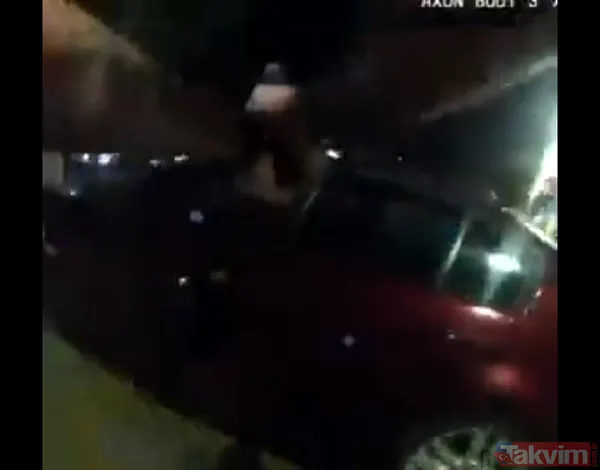 ABD'de polis sürücü koltuğundan inmeyen genci silahla vurarak yaraladı - 4