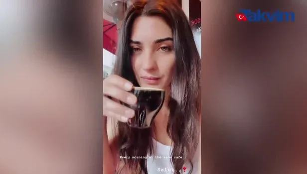 Tuba Büyüküstün doğal halini yakın çekim paylaştı! Güzelliğiyle mest etti