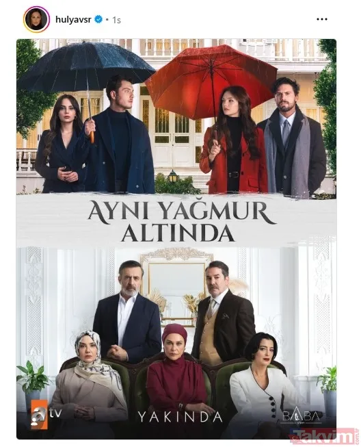 Atv’nin yeni dizisi Aynı Yağmur Altında’nın kadrosu ilk kez aynı karede: İşte beklenen afiş! - 3