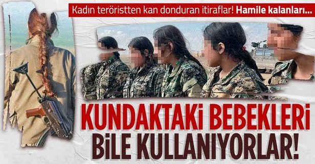 Terör örgütü PKK’dan kaçan kadın teröristten kan donduran itiraflar: Hamile kalanlar kürtaja zorlanıyor!