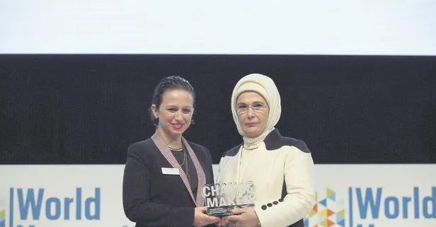 Emine Erdoğan’a Londra’da ödül