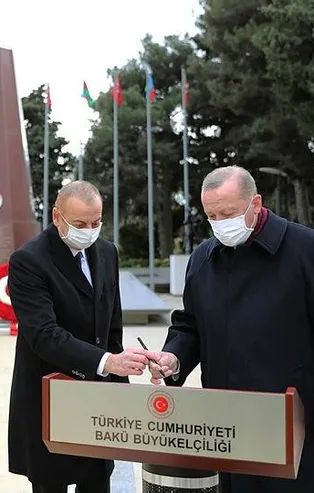 Son dakika: Azerbaycan'da Zafer Kutlaması! Başkan Erdoğan'ın katıldığı törende Mehmetçik de yerini aldı