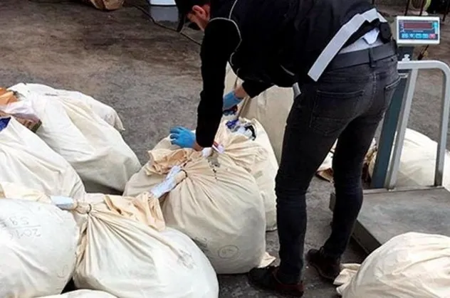 İstanbul’da tonlarca uyuşturucu imha edildi