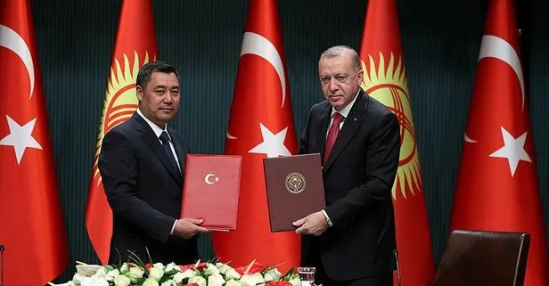 Başkan Erdoğan ve Kırgızistan Cumhurbaşkanı Sadır Caparov’dan diplomatik ilişkilerin 30. yılına ilişkin ortak açıklama