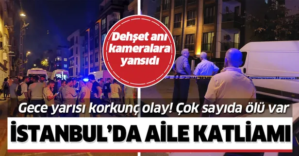 Son dakika: Ümraniye'de aile katliamı! Annesi, kardeşi ve babasını vurup intihar etti! Dehşet anı kamerada