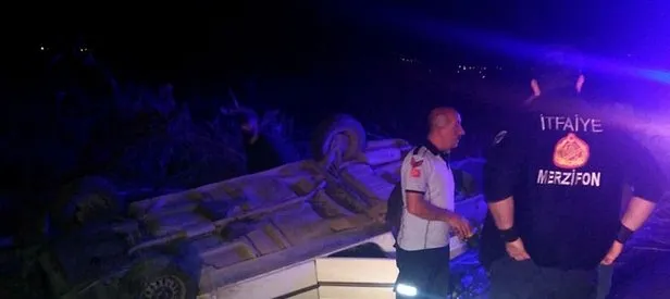 Amasya’da feci kaza: Yaralılar var!