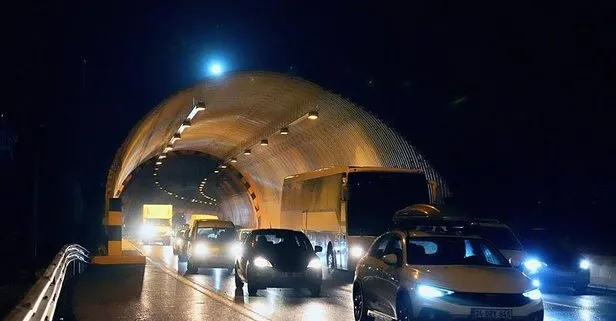 Bolu Dağı Tüneli ulaşıma açıldı