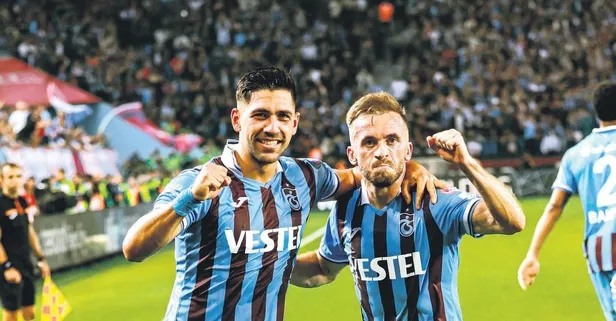 Trabzonspor haftanın maçında Beşiktaş'ı Akyazı'da 3 golle darmadağın etti