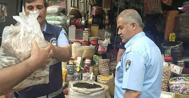 Şanlıurfa’da bozulmuş gıda ürünleri imha edildi