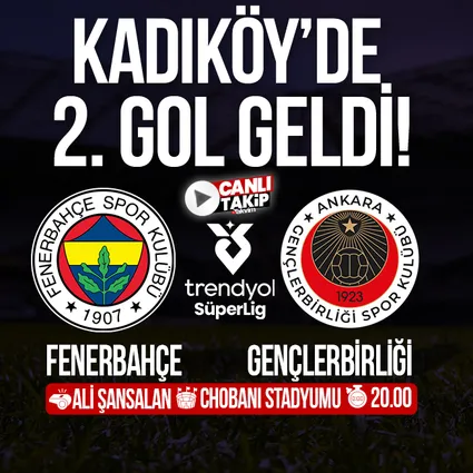 Fenerbahçe - Gençlerbirliği | SÜPER LİG CANLI