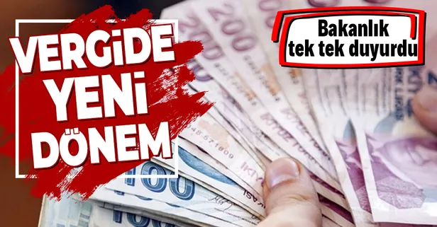Vergi ödeyenler dikkat: Bir devir kapanıyor