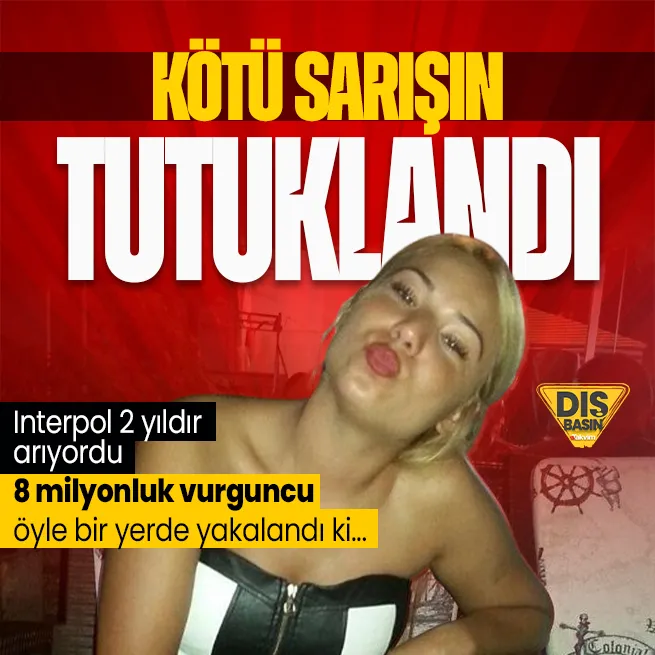 Son dakika: Almanya’da 8 milyon euroluk vurgun yapmıştı! ‘Kötü Sarışın’ Yasemin Gündoğan tutuklandı