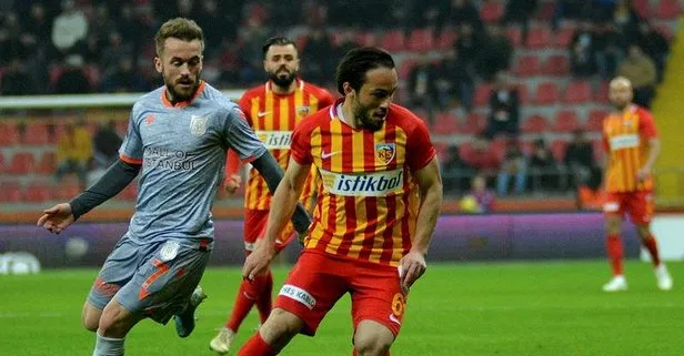 Başakşehir’den kritik 3 puan! Kayserispor 1-4 Başakşehir MAÇ SONUCU