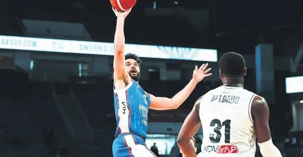 Efes’ten Beşiktaş’a 15 fark