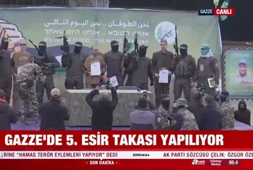 Gazze'de rehine takasında 5. tur!