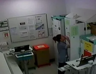 Hastanede skandal! Hemşire böyle basıldı