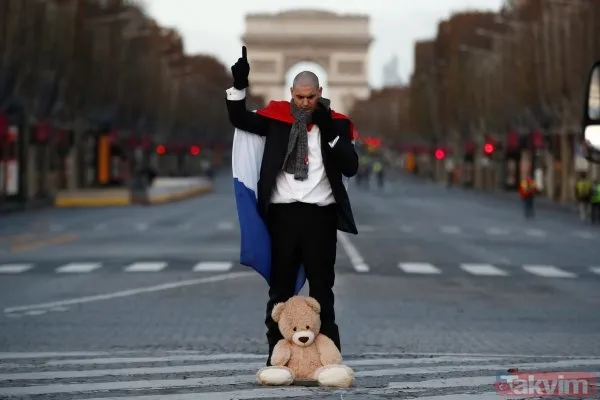 Fransa'daki Sarı Yelekliler'in eyleminde Gezi Parkı izleri - 1