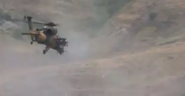 MSB duyurdu! Irak’ın kuzeyinde 2 PKK’lı terörist ATAK helikopterlerimizle vuruldu