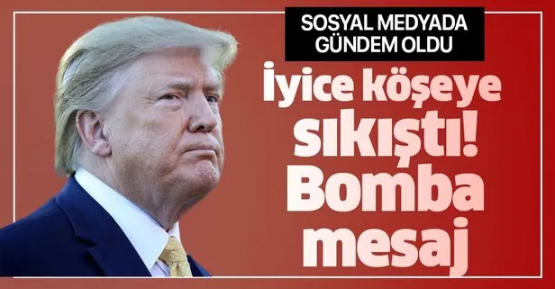 Azil süreciyle başı dertte olan Trump’tan sosyal medyada gündem olan mesaj: Darbeyi durdurun