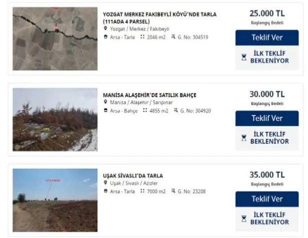 is bankasi ziraat bankasi ve denizbank konut satis ilanlari 35 000 tl ye ev var 10 sene vadeyle yari fiyatina satilik konutlar takvim