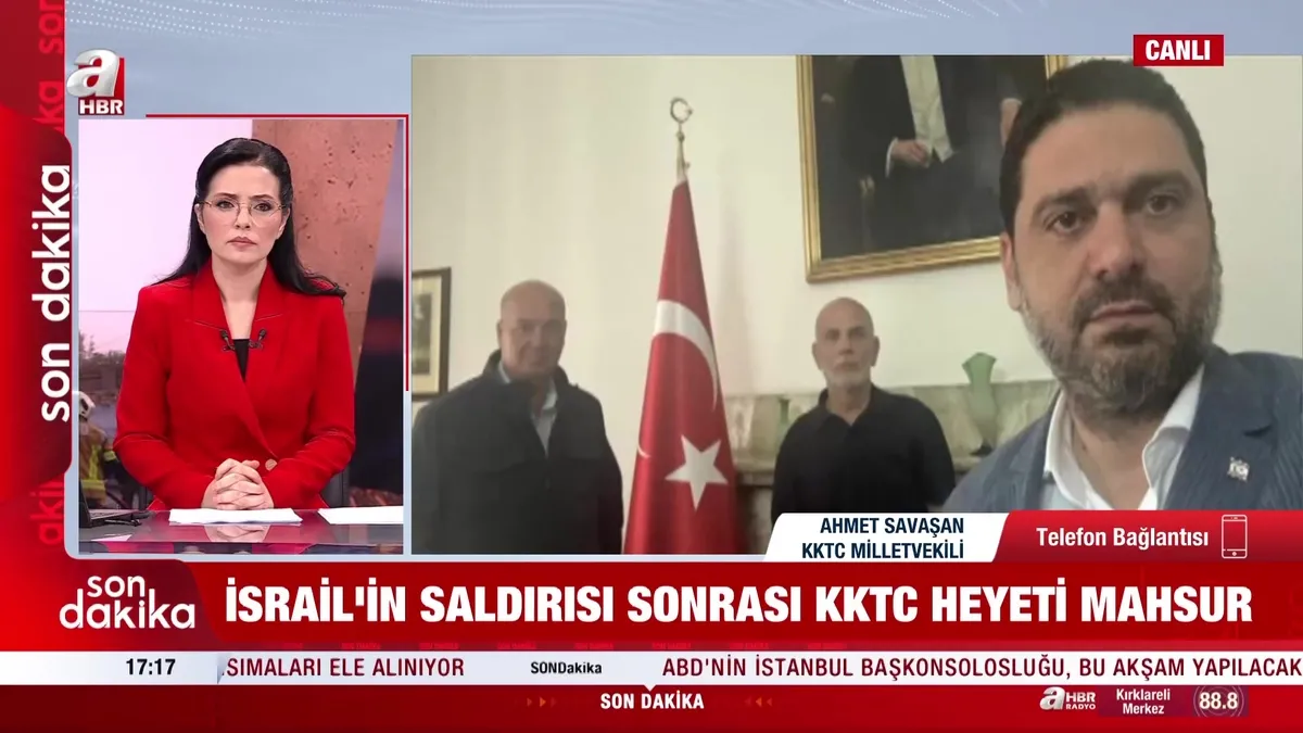 KKTC heyeti İran'da mahsur kaldı!