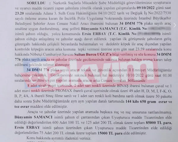 adanada-uyusturucu-operasyonu-chpli-ibbnin-cenaze-aracindan-kilolarca-uyusturucu-cikti-iste-ilk-ifadeleri-100-1665411323197.jpg CHP'li İBB'nin cenaze aracıyla uyuşturucu kaçakçılığı: Ekrem İmamoğlu "inkar" etti ihale şartnamesi ortaya çıktı! Şüpheliler tutuklandı-11