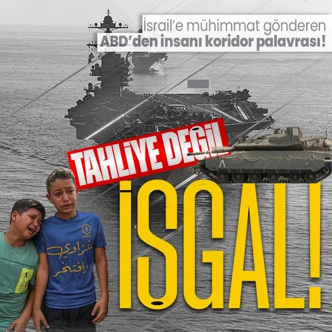ABDden İsraile mühimmat desteği! USS Gerald R. Ford uçak gemisi Doğu Akdenizde: Tahliye değil işgal planı